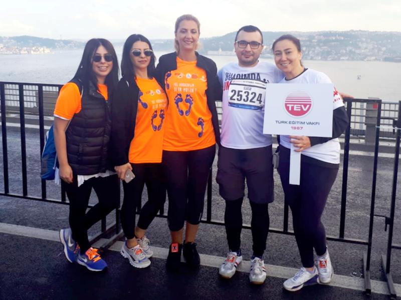 Tur Assist ailesi Türkiye'nin geleceği için koştu