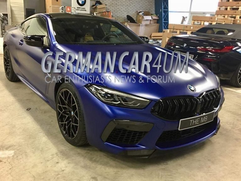 Yeni BMW M8 kamuflajsız görüntülendi