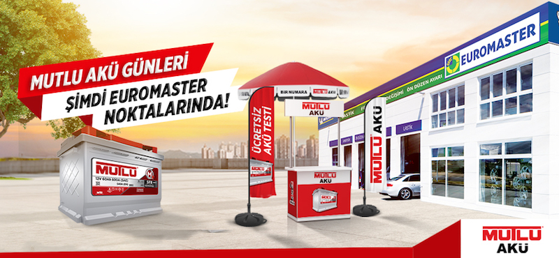 Euromaster ve Mutlu Akü'den işbirliği