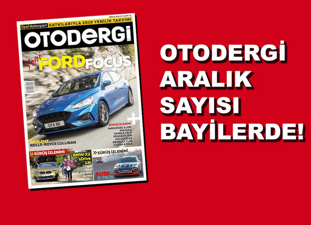 OTODERGİ ARALIK SAYISI BAYİLERDE