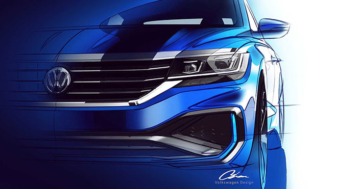 Yeni Volkswagen Passat'tan ilk görüntüler