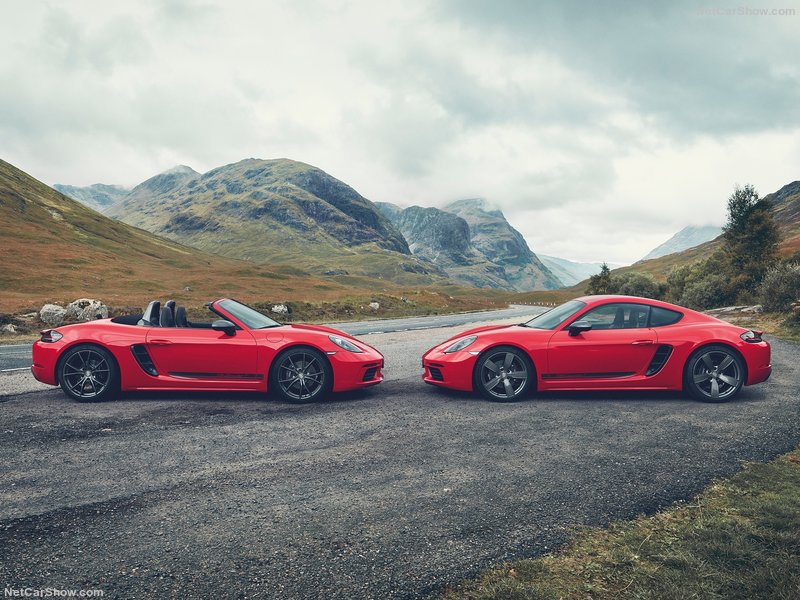 Porsche 718 Cayman T ve 718 Boxer T tanıtıldı