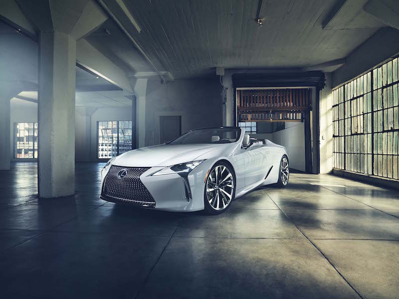Lexus'tan LC Convertible sürprizi