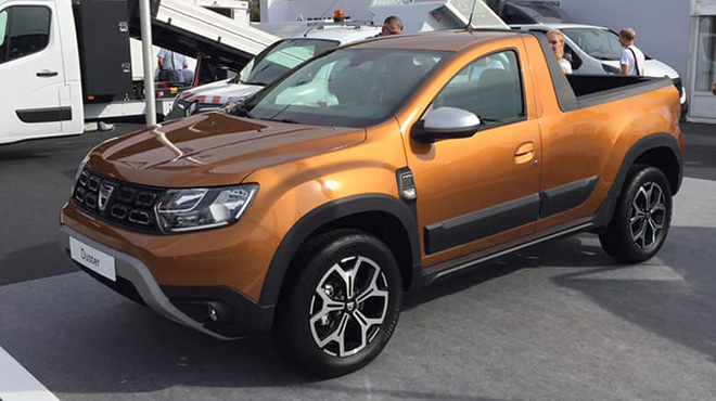 Dacia Duster pick-up modeli geliyor