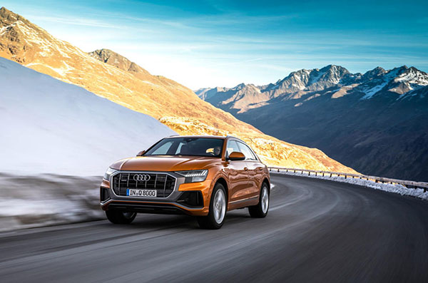 Audi Q8'e V6 benzinli motor