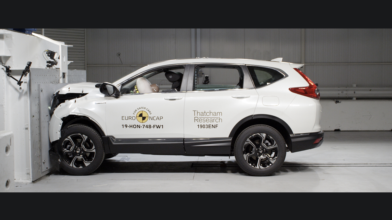 Honda CR-V’ye güvenlikte tam not