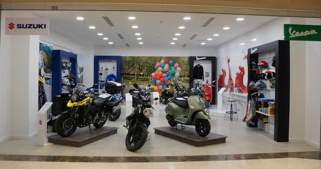 Suzuki ve Vespa Trump AVM'de ortak showroom açtı