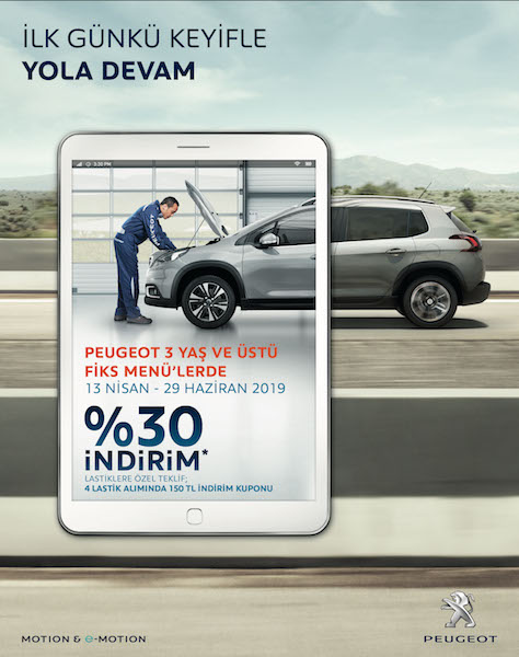 Peugeot'dan bakım ve onarım kampanyası