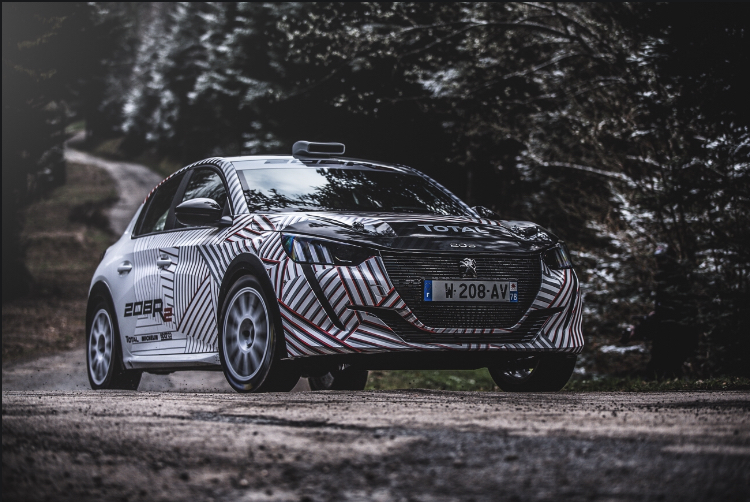 Yeni Peugeot 208 R2’nin parkur testlerine başlandı