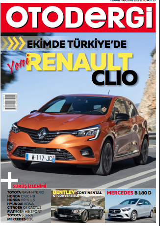 OTODERGİ Temmuz-Ağustos yaz sayısı Turkcell Dergilik'te