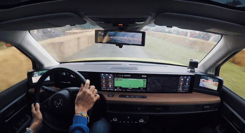 Honda E'nin kokpit detayları paylaşıldı