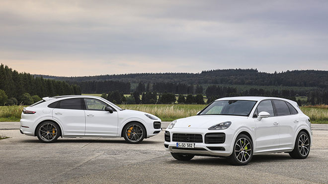 PORSCHE CAYENNE TURBO S E-HYBRID TANITILDI