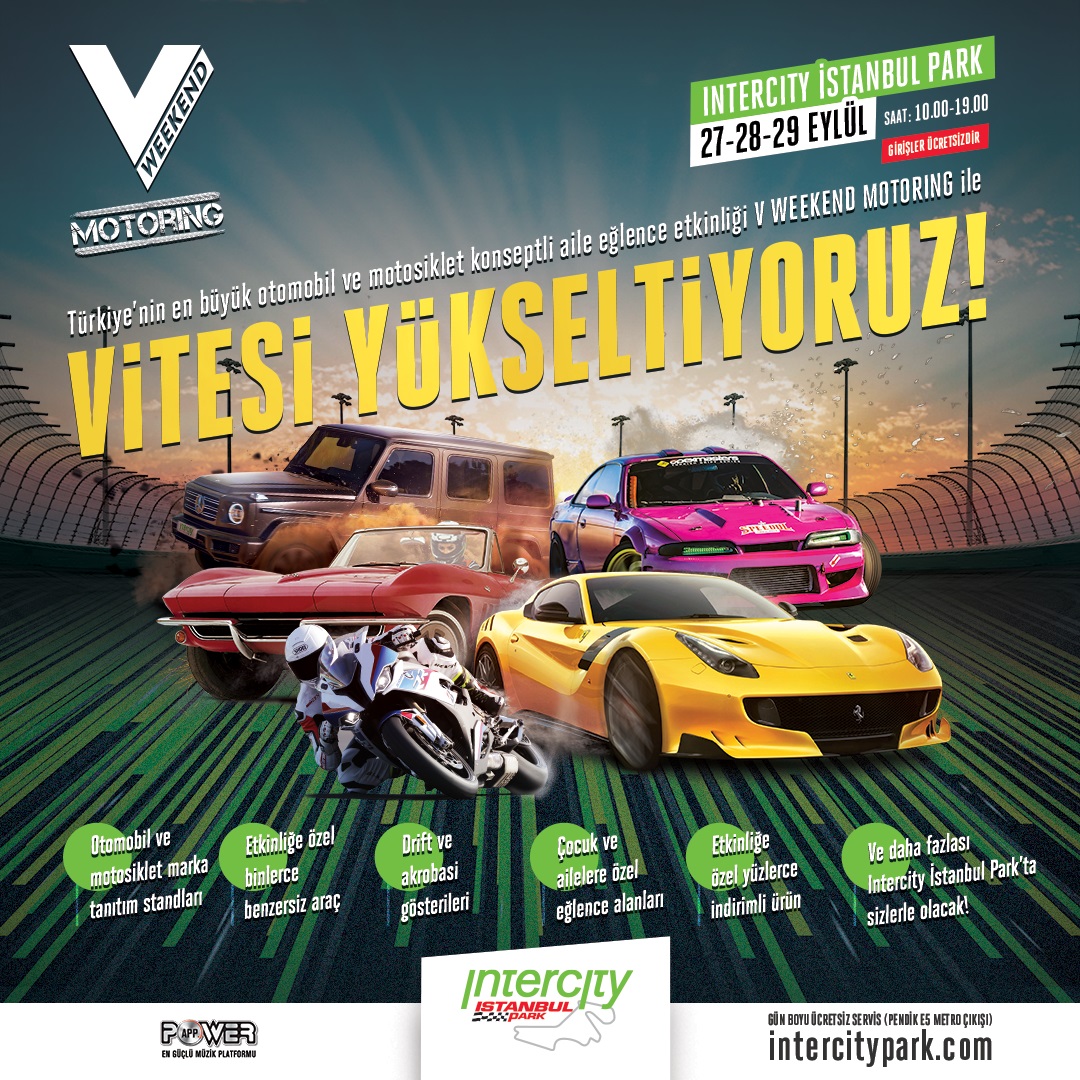 EYLÜL’DE V Weekend Motoring zamanı!