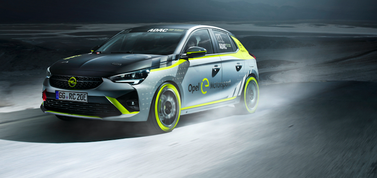 Opel’den  dünyanın İlk Elektrikli Ralli Otomobili