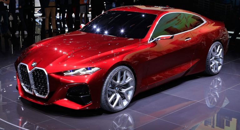 BMW Concept 4 ızgaralarıyla dikkat çekti