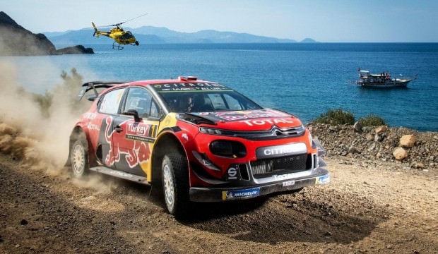 Marmaris Rallisi'nin galibi Sebastien Ogier oldu