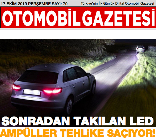 Günlük OTOMOBİL GAZETESİ 70. sayıya ulaştı!