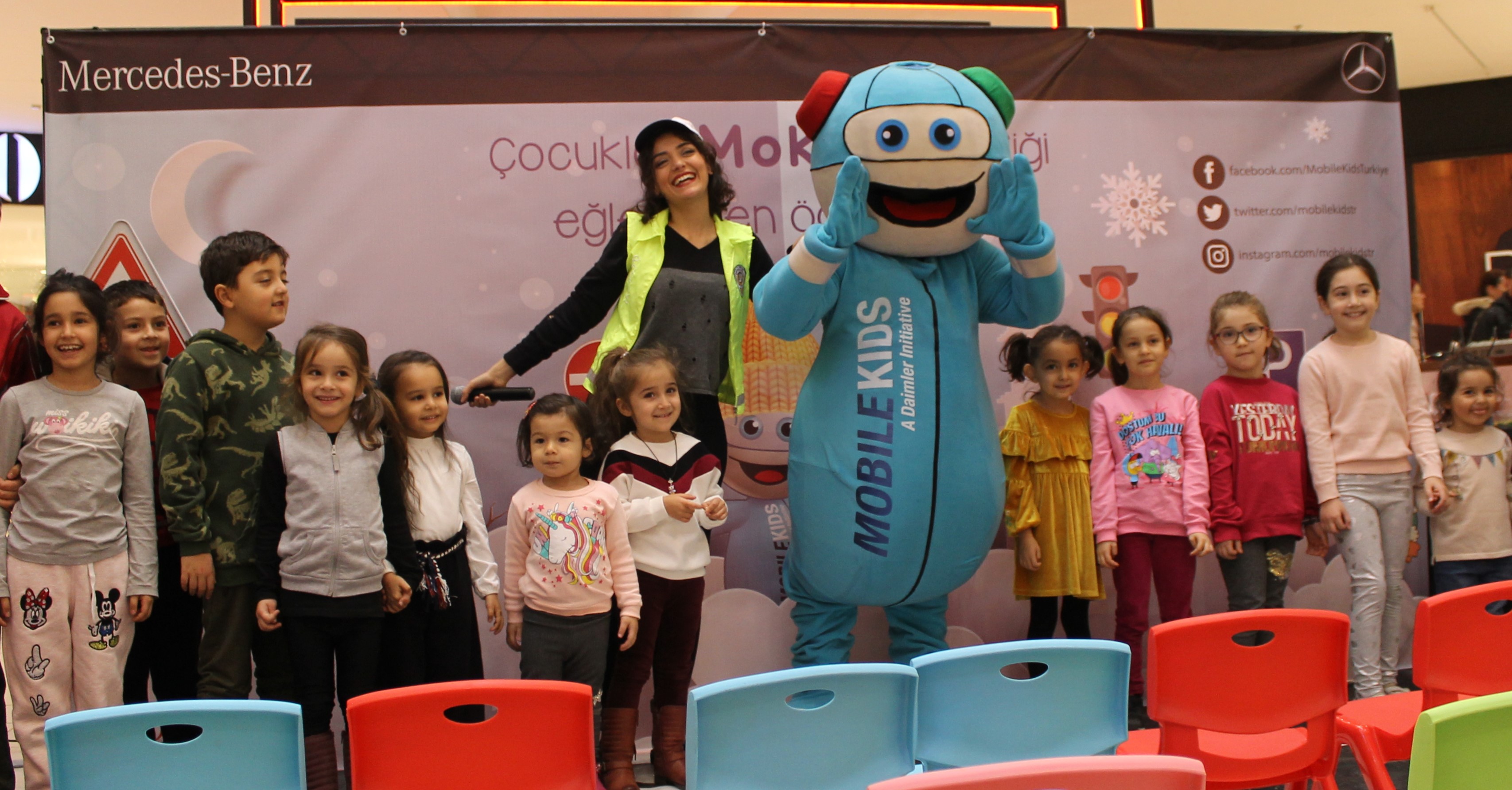 Çocuklara trafik eğitimi verildi