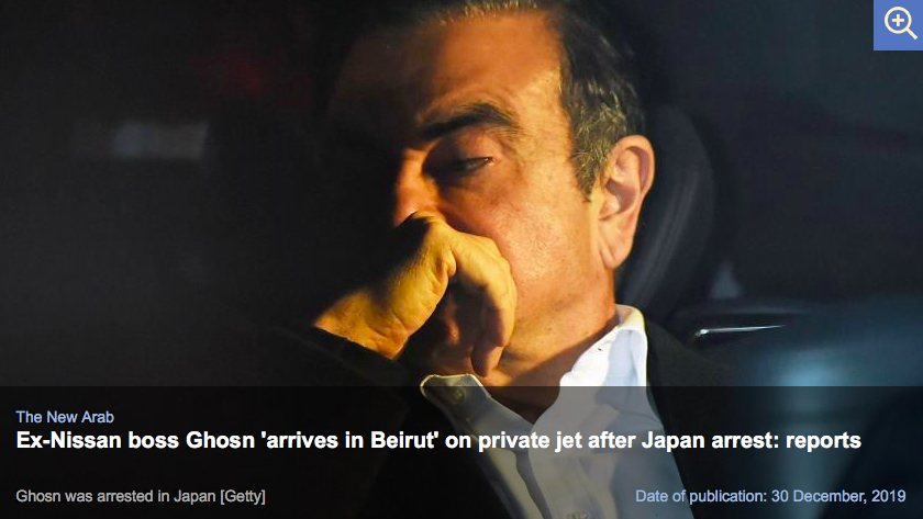 Eski Nissan CEO'su Carlos Ghosn Beyrut'a mı kaçtı?