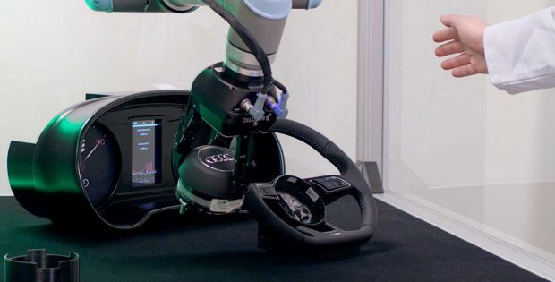 Audi'de robot ve insan birlikte çalışacak