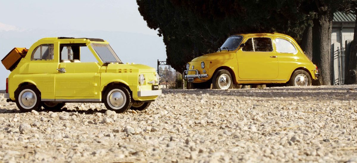 Fiat 500 LEGO koleksiyonu oldu