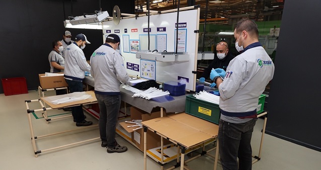 Ecoplas Otomotiv, Sağlık Çalışanları İçin Kritik Öneme Sahip Siperlik Maske Üretiyor!