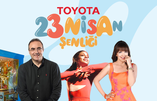 Toyota, çocukları 23 Nisan'da eğlence dolu canlı yayına bekliyor
