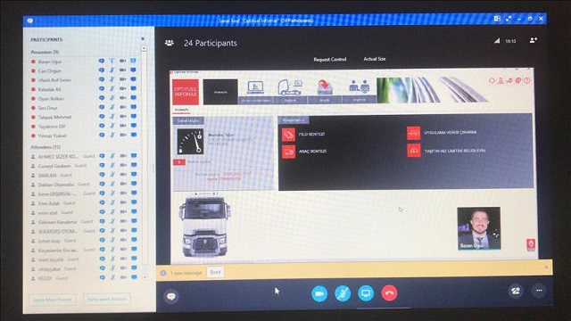 Renault Trucks Akademi, sanal eğitimleriyle hedeflerinin ötesine geçti