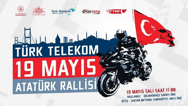 ‘Türk Telekom 19 Mayıs Atatürk Rallisi’nin açılışını Kenan Sofuoğlu yapacak!
