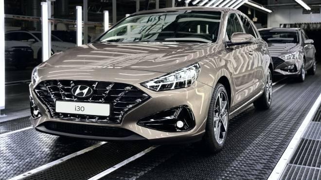 Makyajlı i30'un üretimi başladı