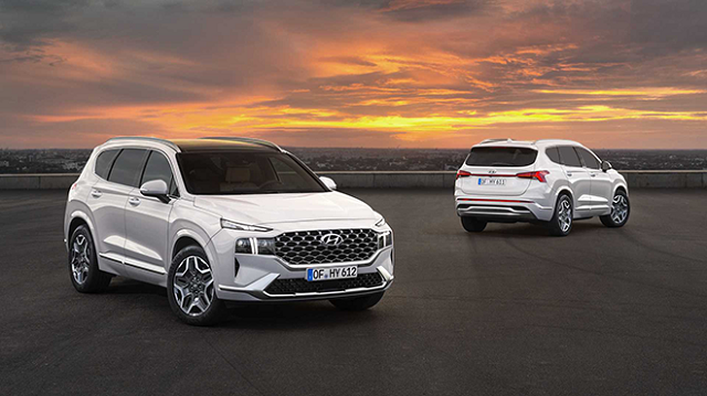 Koreli SUV Hyundai Santa Fe yenilendi