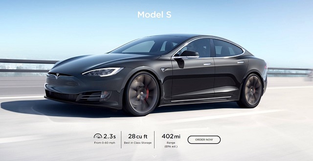 Tesla Model S'in menzil rekoru EPA sertifikası aldı