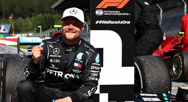 Avusturya'da kazanan Bottas oldu