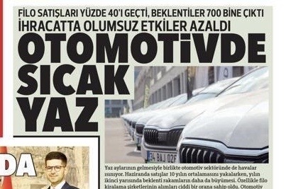 Hürriyet’ten otomotive ilk tepki!