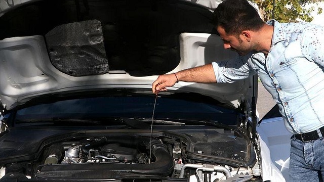 Yağ yakan lüks otomobile 