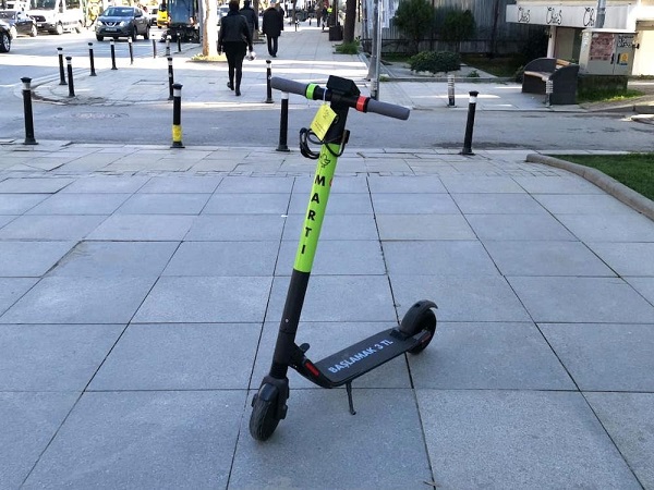 Elektrikli Scooter'a trafik cezası!