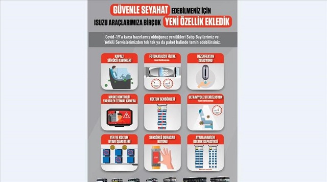 Anadolu Isuzu'dan koronavirüs önlemleri