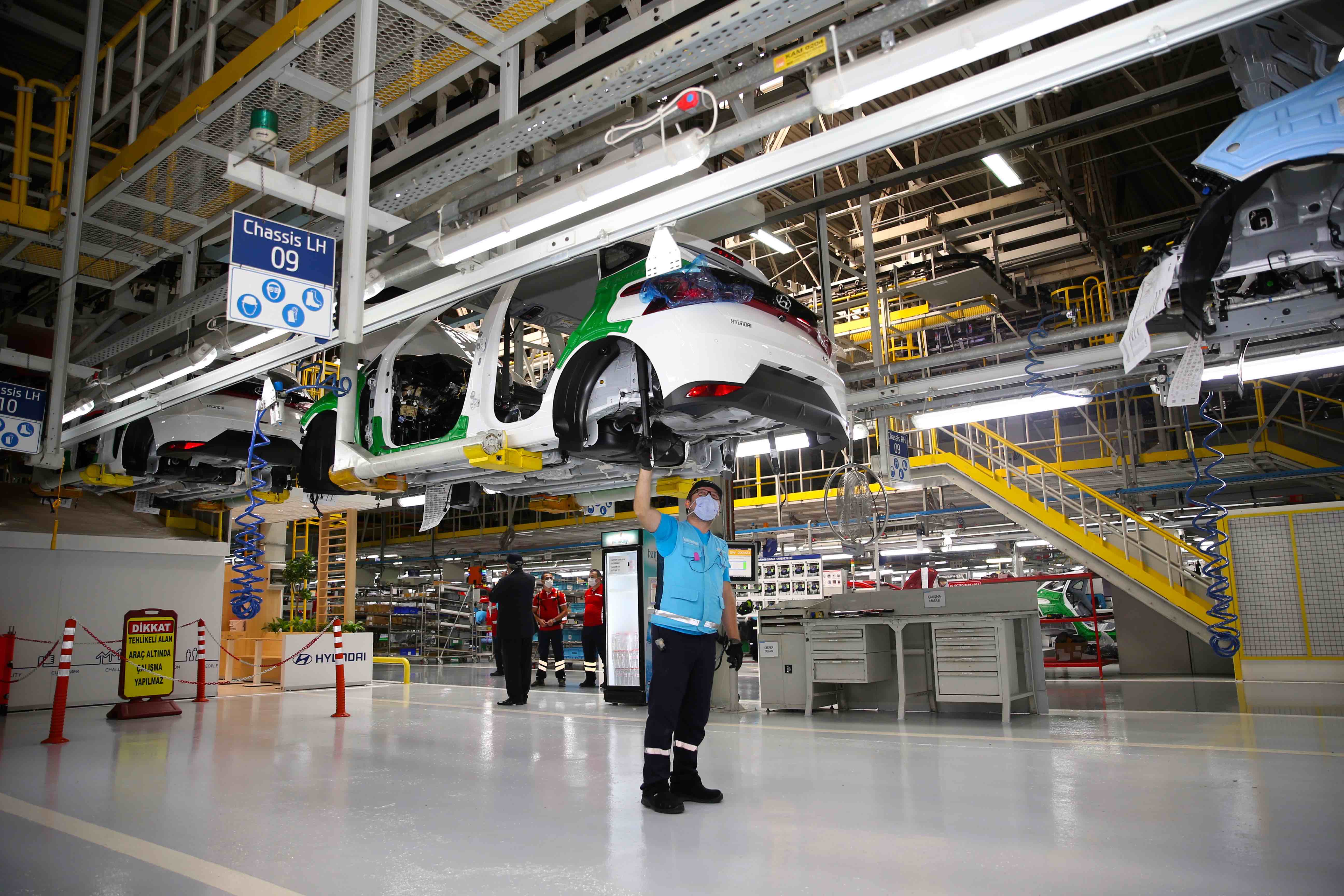 Yeni Hyundai i20'nin Türkiye'de üretimine başlandı