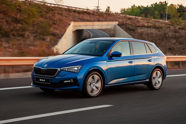 Skoda Scala yollarda