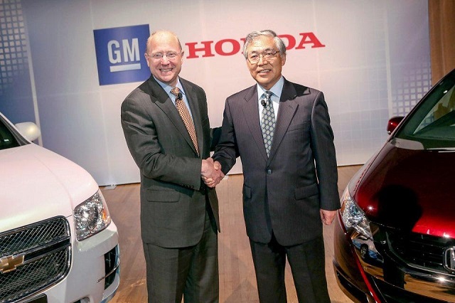 Honda ve GM'den işbirliği