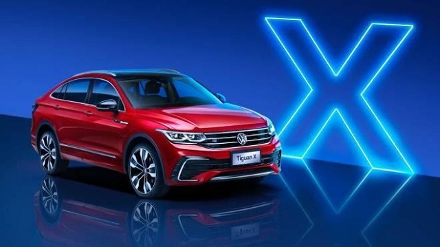 Sportif Tiguan X Çin yolcusu