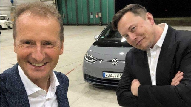 Elon Musk VW test etti