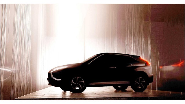 Makyajlı Eclipse Cross'tan ilk poz