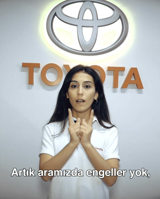 Toyota'da engel yok!