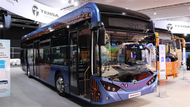 İlk elektrikli otobüs ihracatı İsveç'e