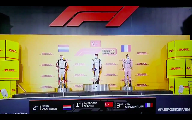 Ayhancan, Sakhir GP hafta sonundaki ilk yarışını kazandı
