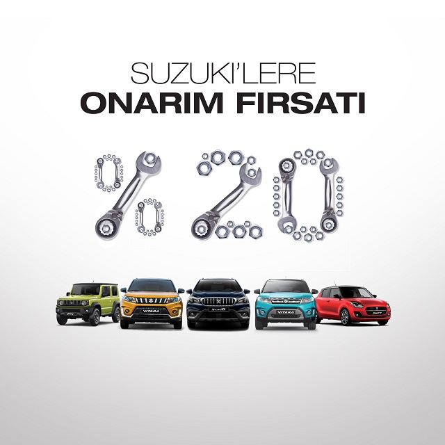 Suzuki'den bakım ve onarım kampanyası