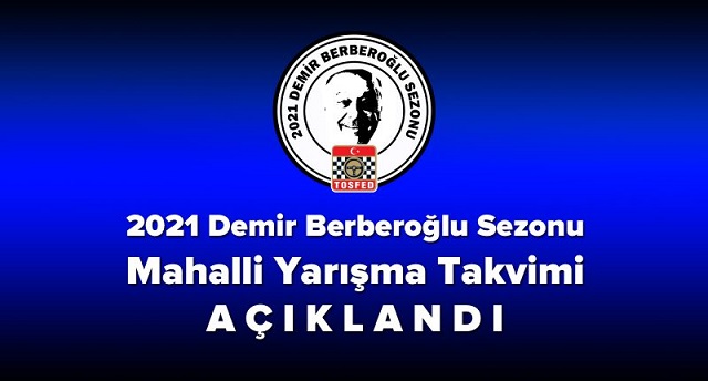 2021 Mahalli Yarışma Takvimi açıklandı