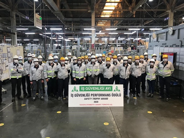 Toyota Otomotiv Sanayi Türkiye’de İş Güvenliği Ayı kutlandı