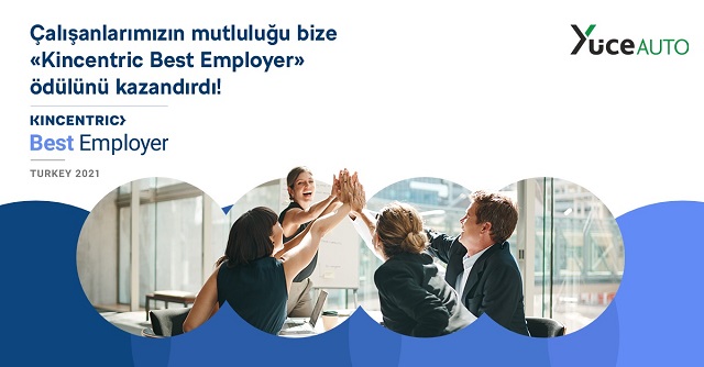 İkinci kez ''En İyi İş Yeri Unvanı''yla taçlandı